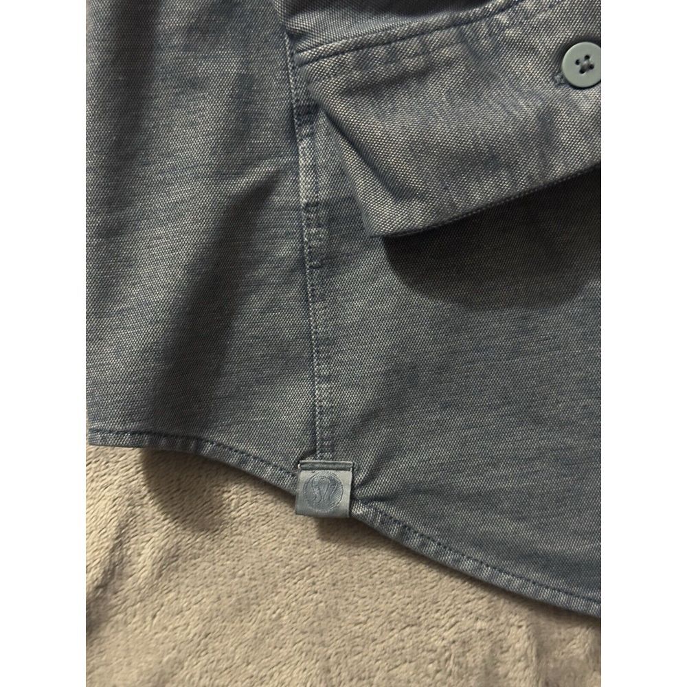 Lululemon Men's Shirt‎ Blue Performance Commission Vented Live In Practice Sz M - Picture 3 of 7